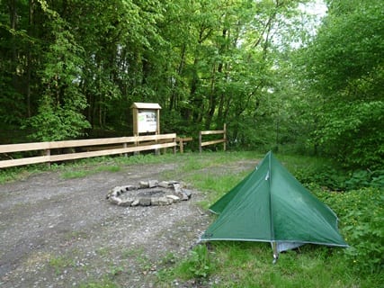 Aire de bivouac du Bois de Blaimont