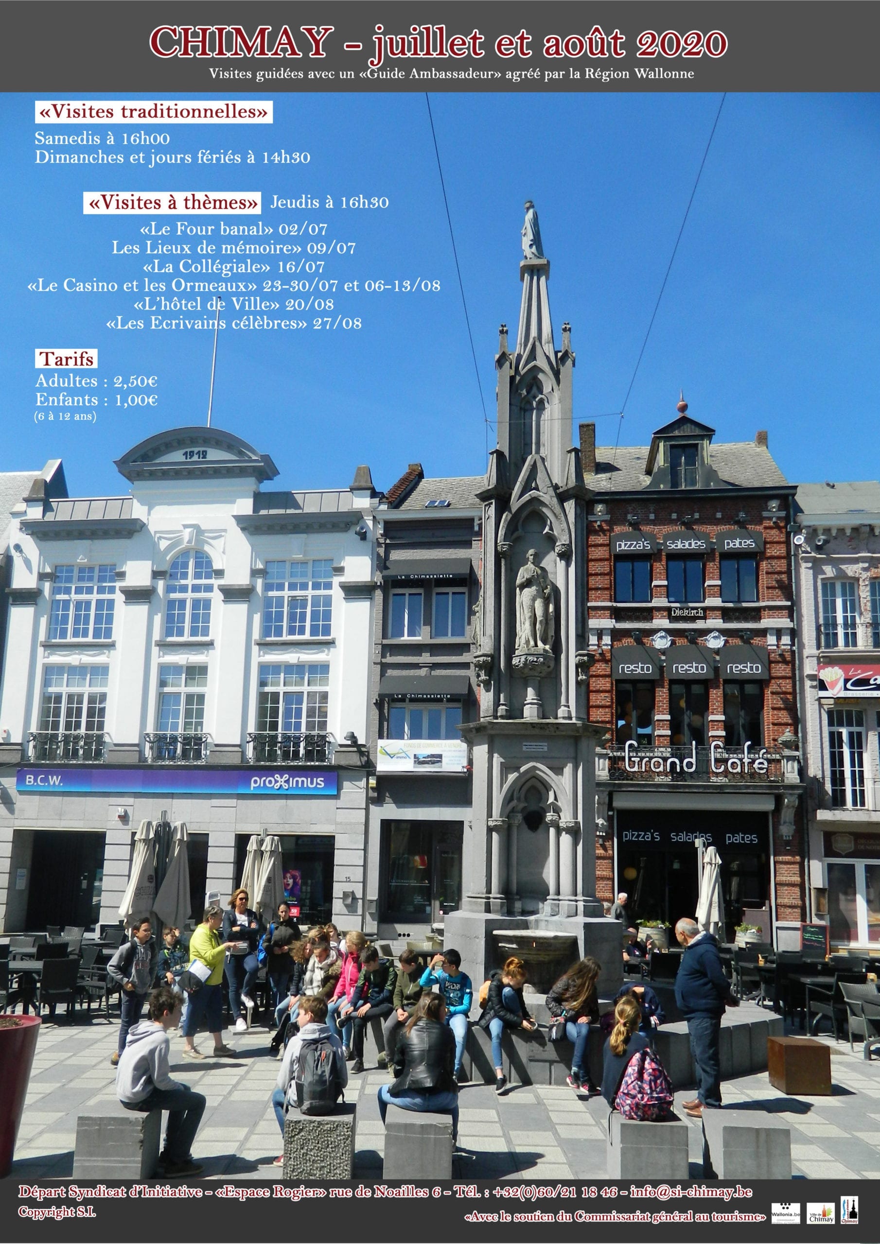 Visites guidées de Chimay